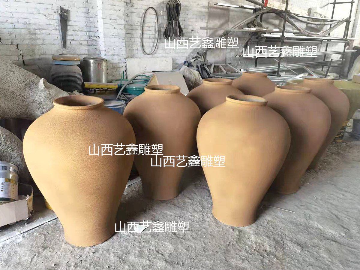 大水罐雕塑 流水装置